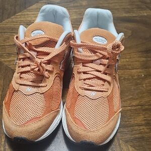 New Balance Vibrant Orange Athletic Shoes